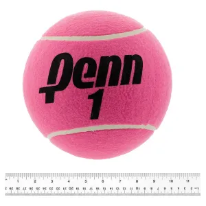 1 Inflatable Tennis Ball 9 3/8 Diameter Pink