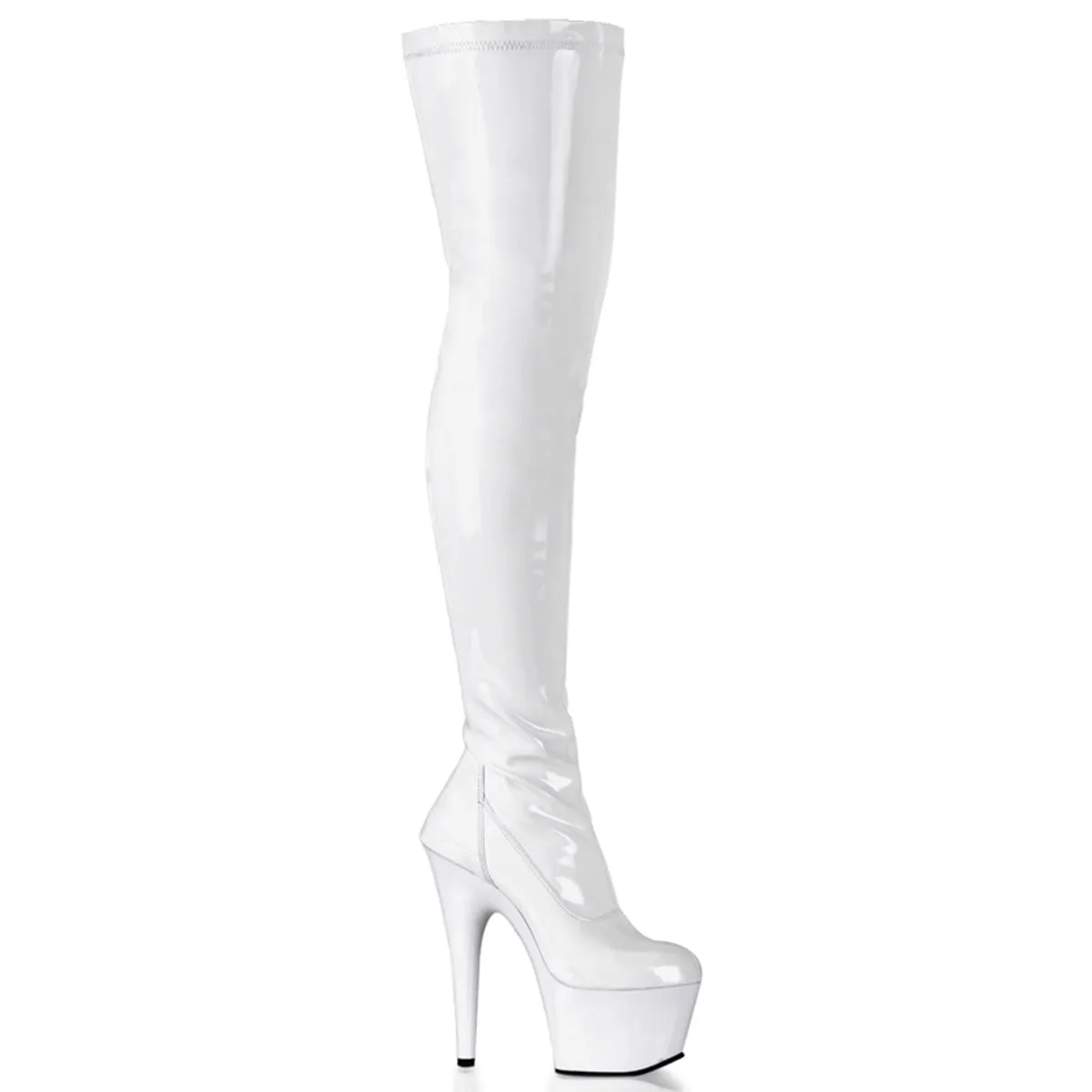 6 1/2" Stretch Platform Thigh Boot (ADORE-3000)