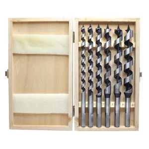 6 Pcs Auger Drill Bit Set