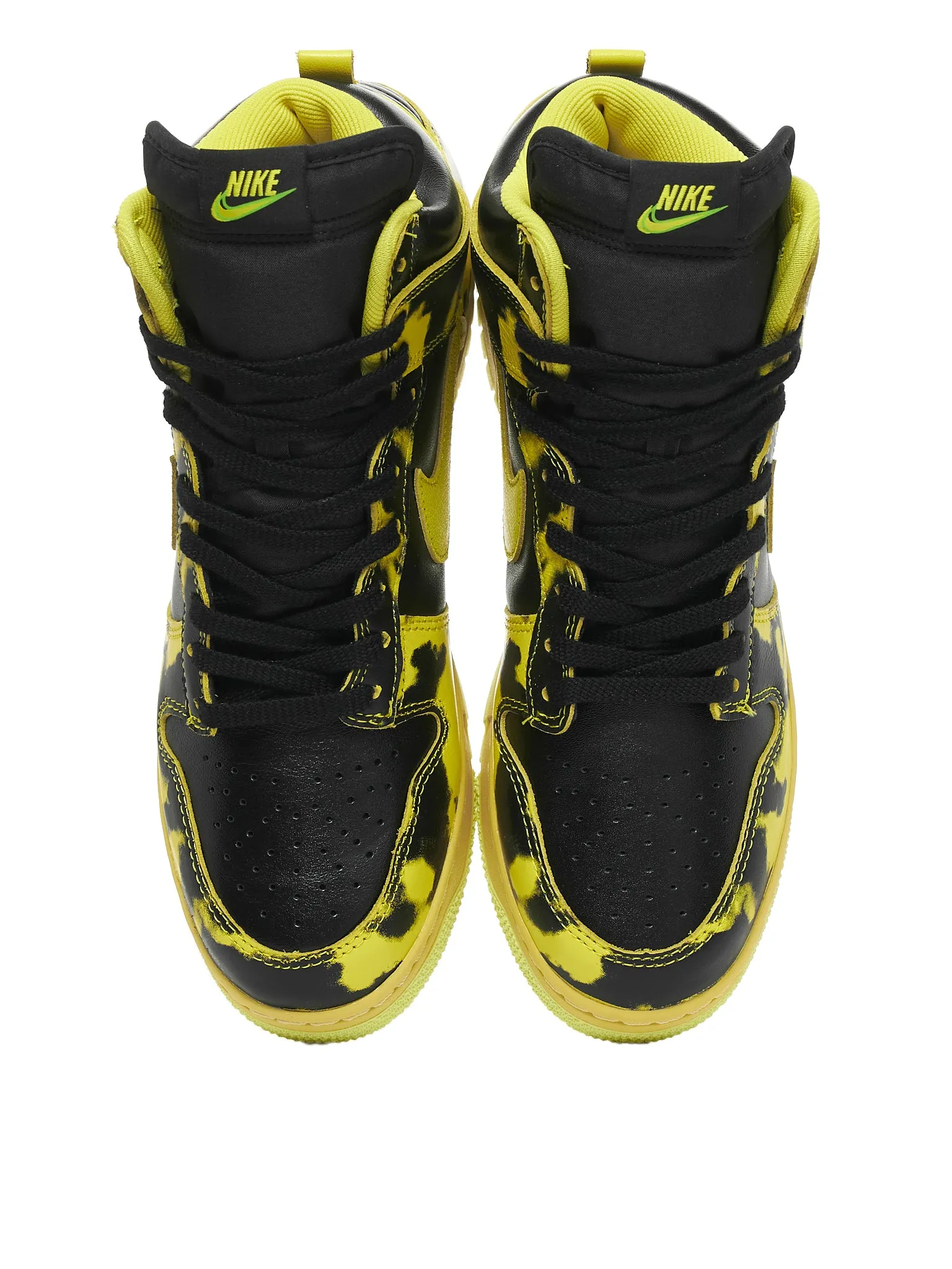 Acid Hi Dunk Sneakers (DD9404-001-BLACK-YELLOW)