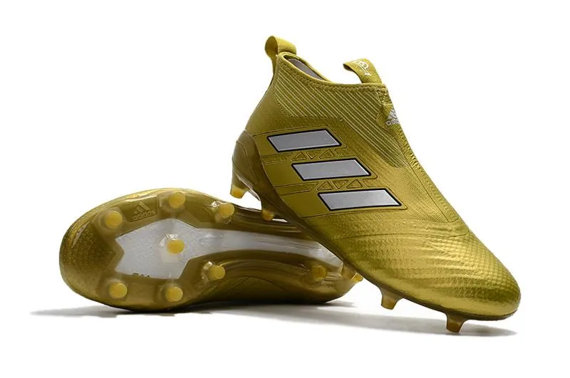 Adidas ACE PureControl FG Football Shoes Gold/White