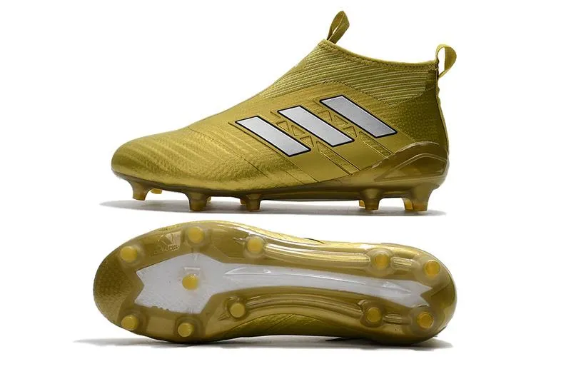 Adidas ACE PureControl FG Football Shoes Gold/White