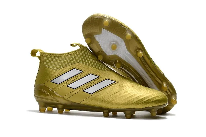 Adidas ACE PureControl FG Football Shoes Gold/White