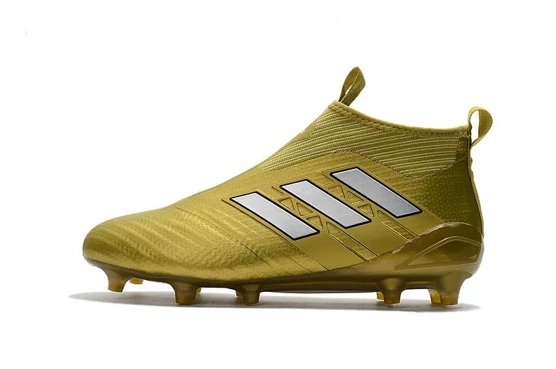 Adidas ACE PureControl FG Football Shoes Gold/White