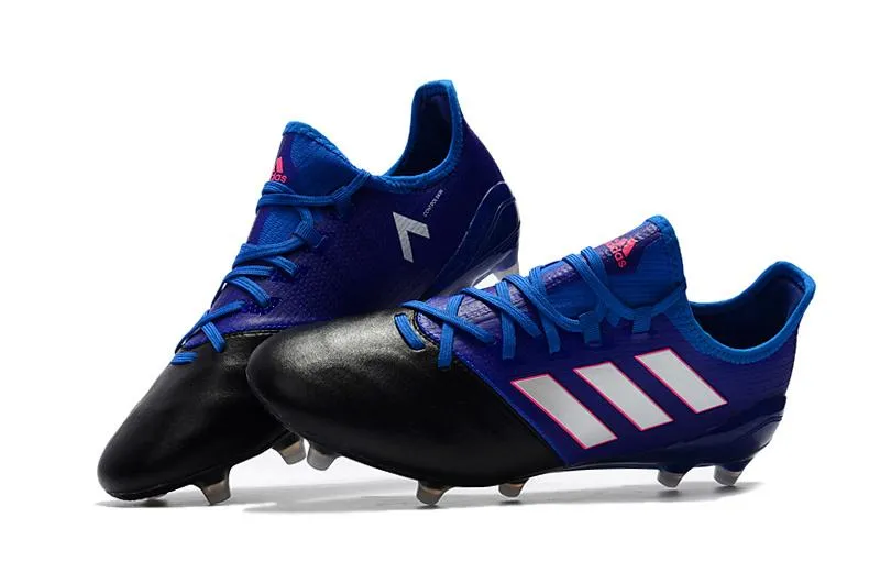 Adidas ACE Series FG Football Shoes Blue/Black/White