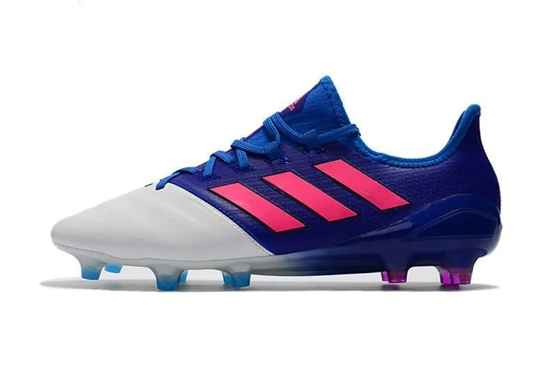 Adidas ACE Series FG Soccers Shoes Blue/White/Pink