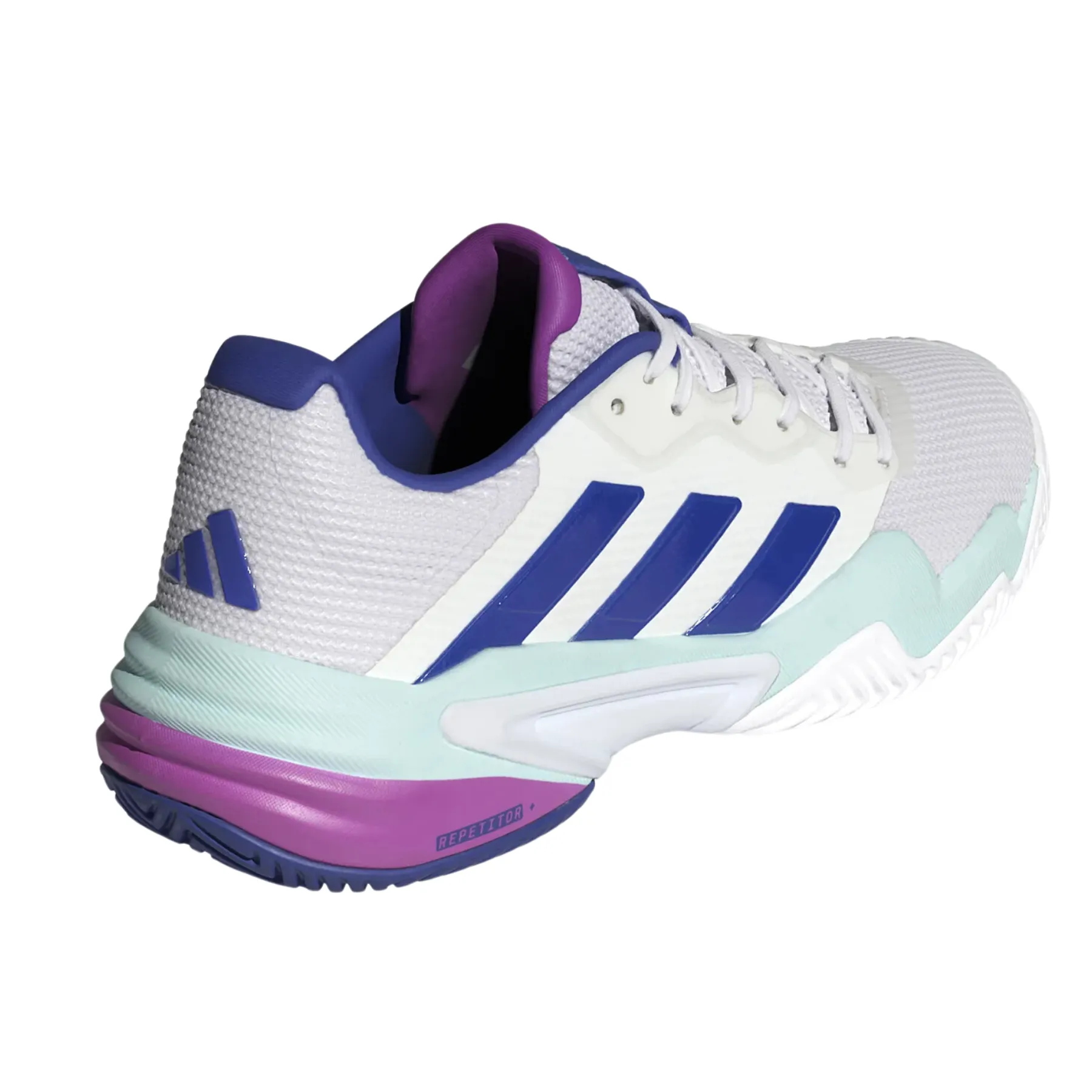 Adidas Barricade 13 Men Tennis Shoes - White/LUCBLU/SEFLAQ