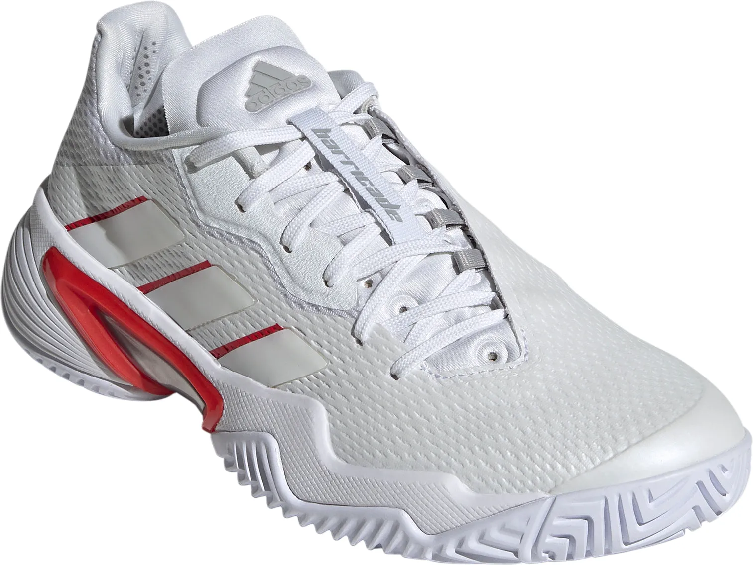 adidas Barricade Womens Tennis Shoes - White