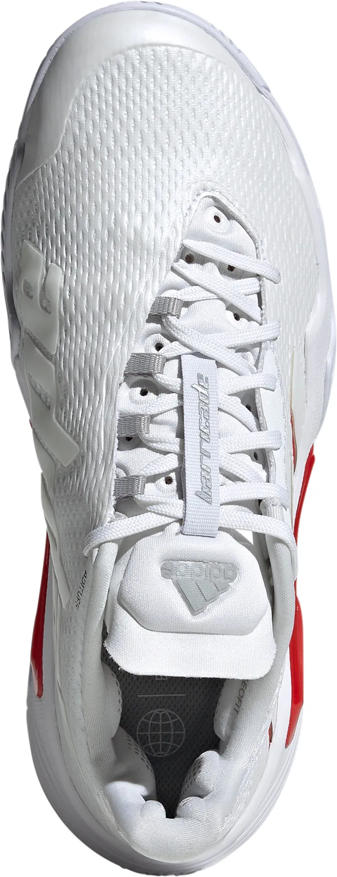 adidas Barricade Womens Tennis Shoes - White