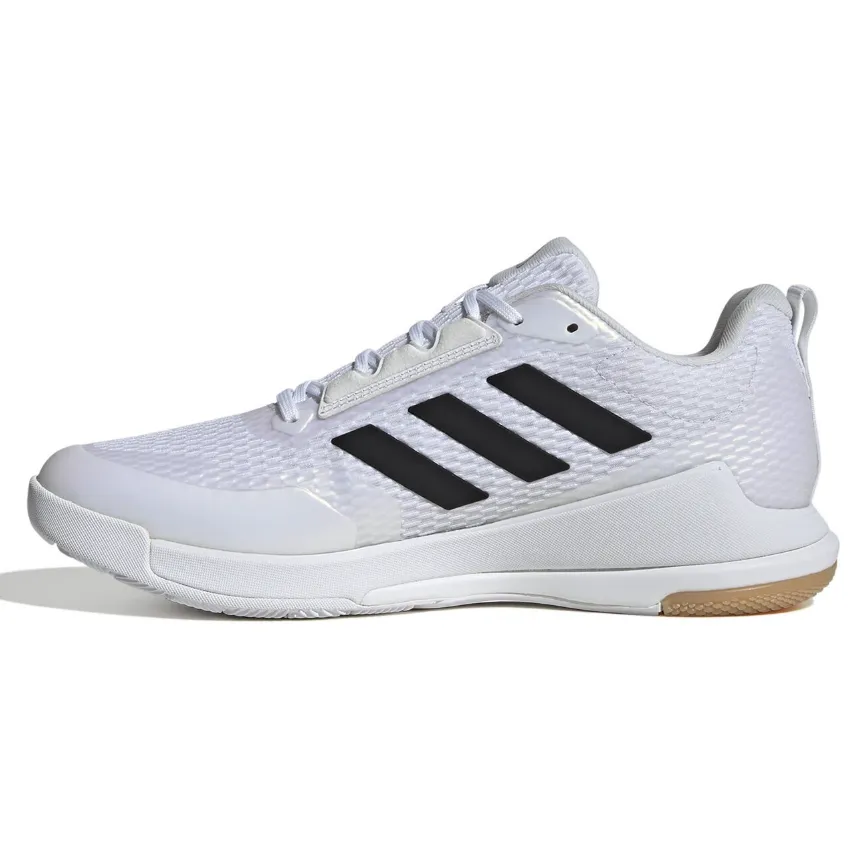 Adidas Men's Novaflight 2 Indoor Court Shoes Cloud White