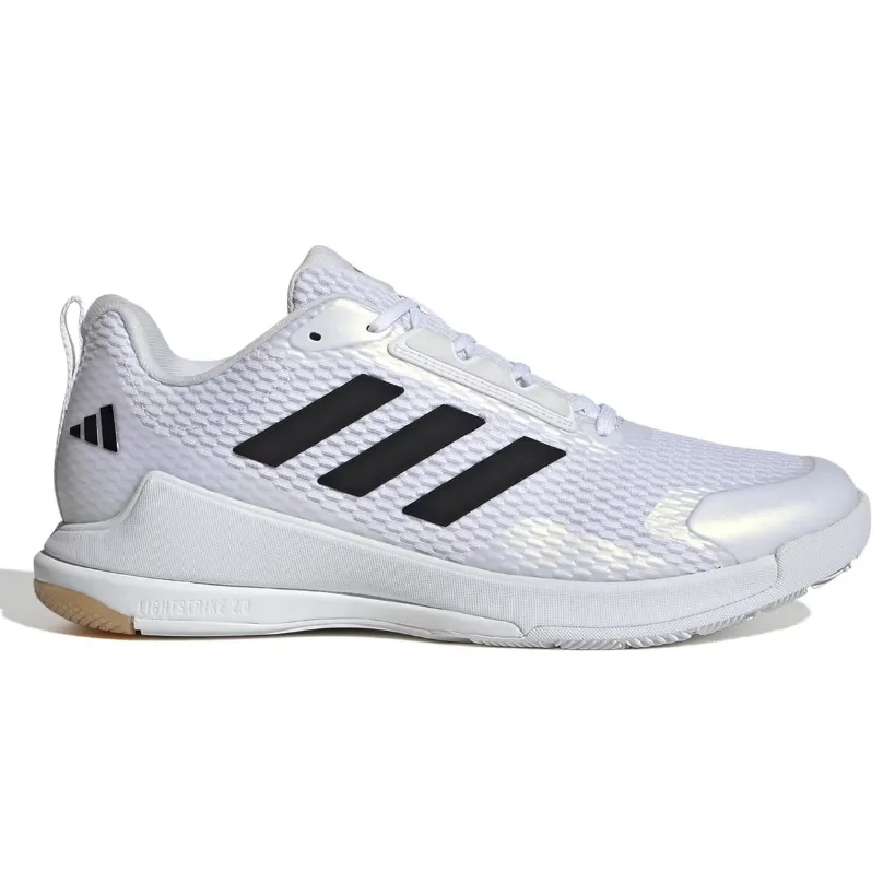 Adidas Men's Novaflight 2 Indoor Court Shoes Cloud White