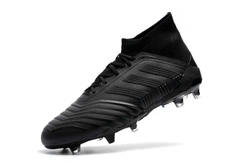 Adidas Predator FG Studded Football Shoes Black