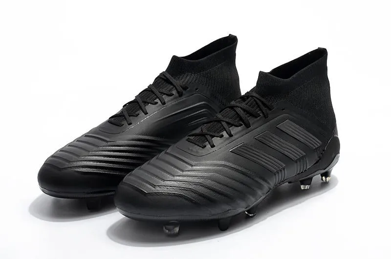 Adidas Predator FG Studded Football Shoes Black