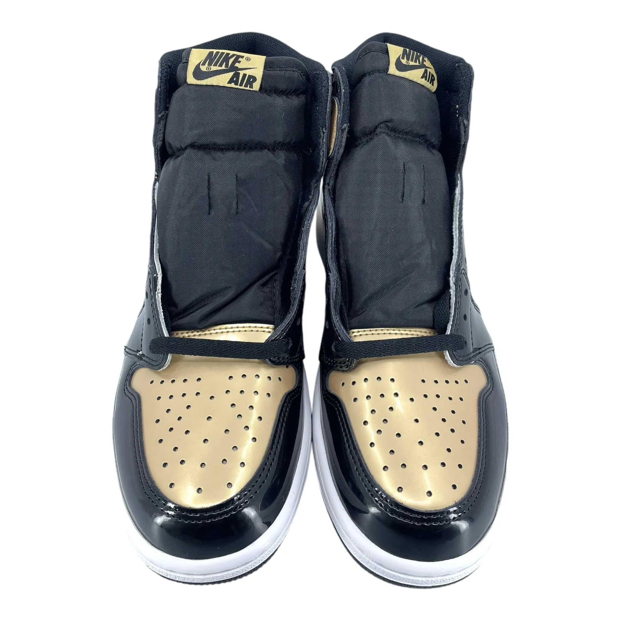 Air Jordan 1 Retro High NRG Patent Gold Toe