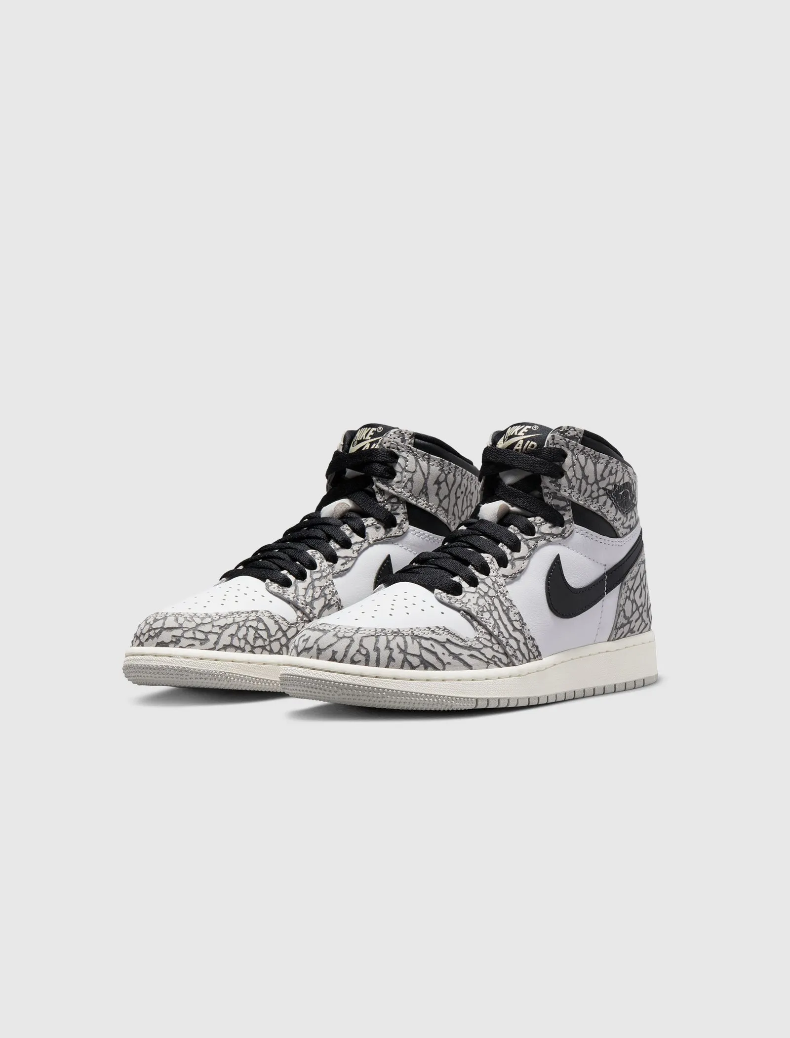 AIR JORDAN 1 RETRO HIGH OG "WHITE CEMENT" GS