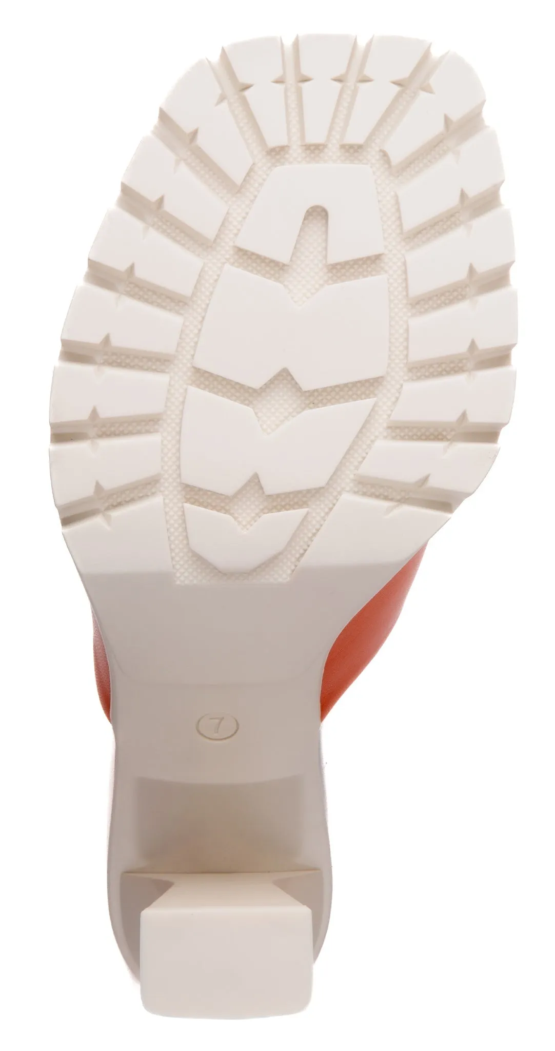 Amy Off-White Leather Sandal