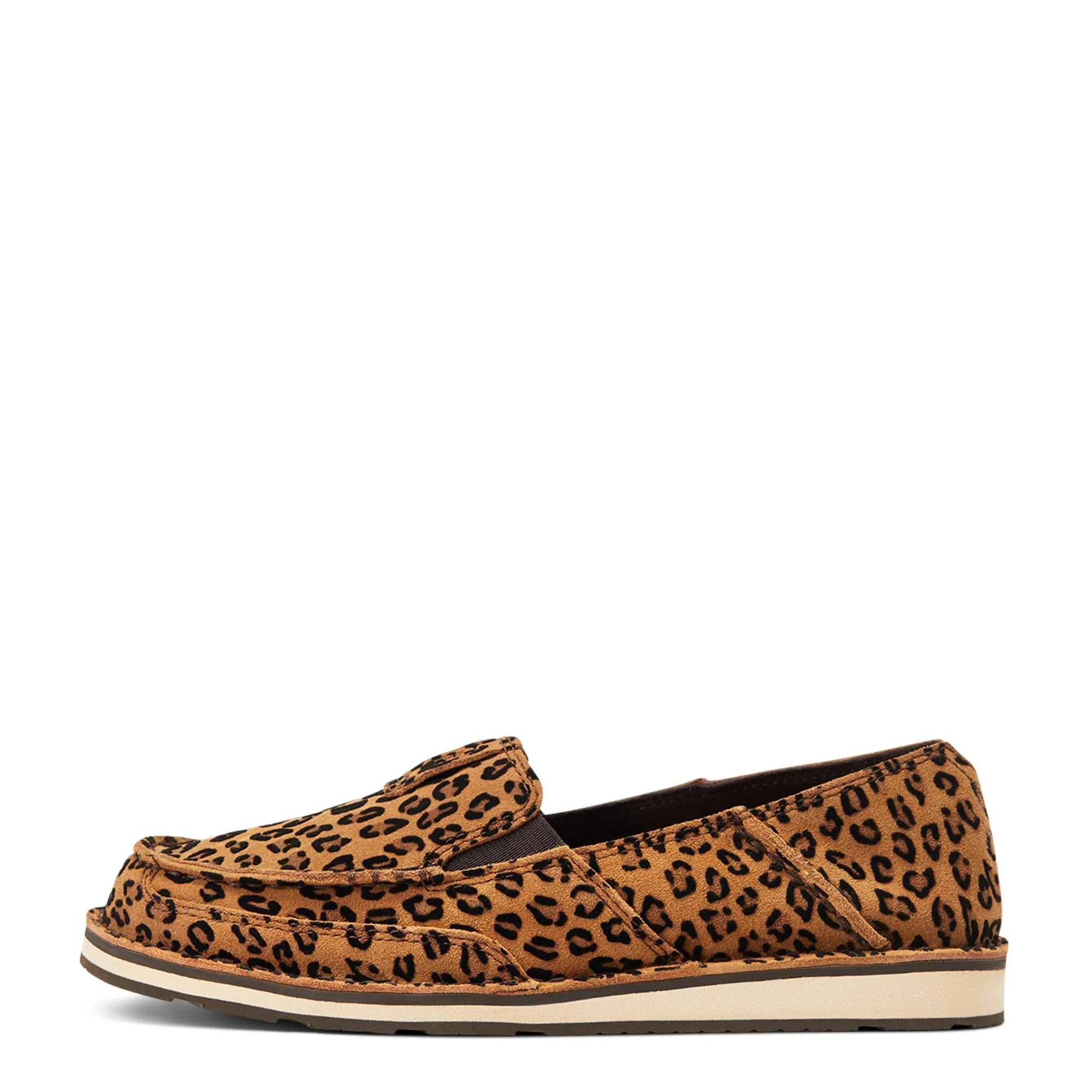 Ariat Ladies Cruiser Likely Leopard Printed Slip On Shoes 10040355