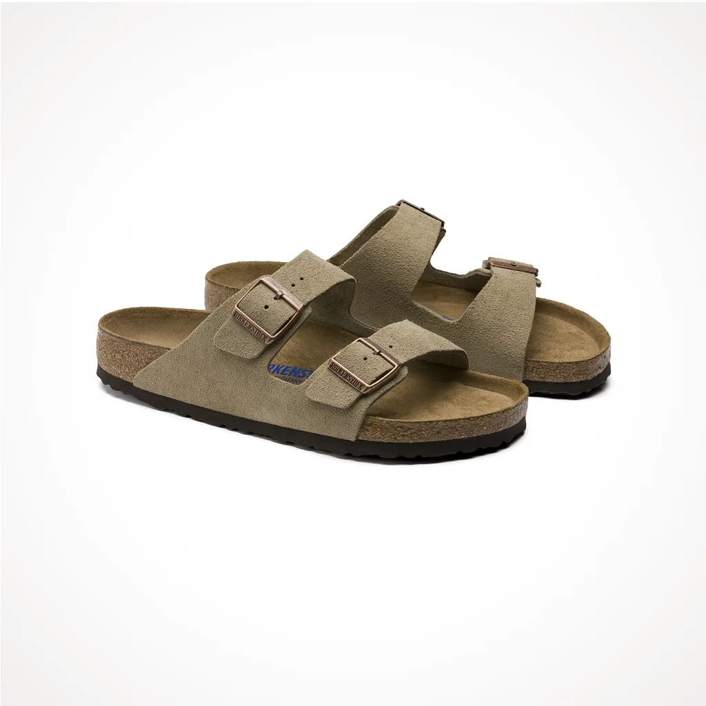 Arizona Soft Footbed (Suede Leather) — Men's