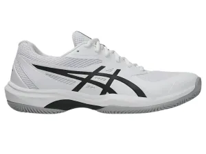 Asics Game FF Clay/OC Mens Tennis Shoes - White/Black