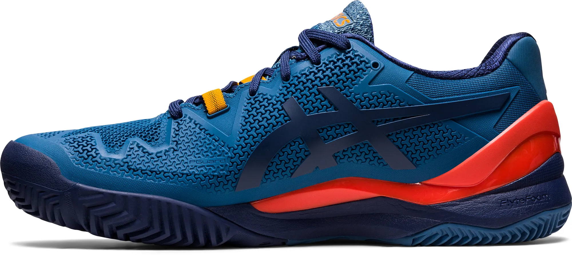 Asics Gel Resolution 8 Padel Mens Court Shoes - Blue