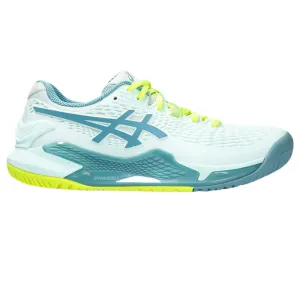 Asics Gel Resolution 9 Womens Tennis Shoes -Soothing Sea / Gris Blue