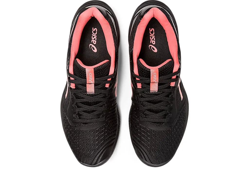 ASICS Netburner Ballistic FF 3 Women's Netball Shoes - Black / Papaya