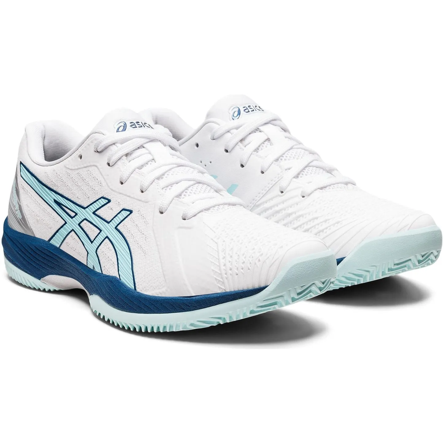 Asics Solution Swift FF Clay Womens Court Shoes - White