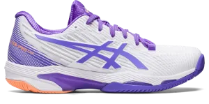 ASICS WOMEN'S GEL SOLUTION SPEED FF 2 (WHITE / AMETHYST)