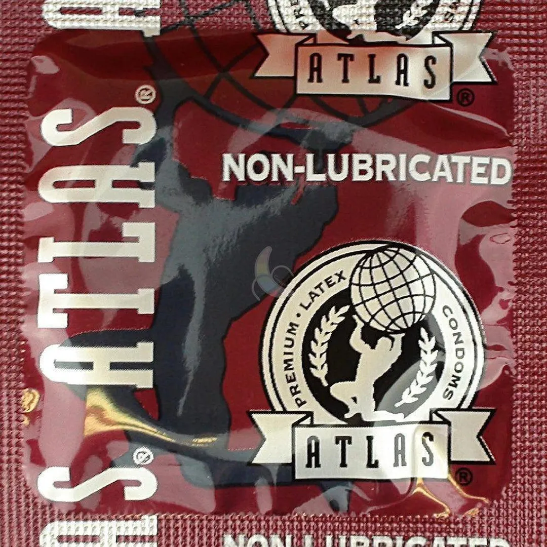 Atlas Non-Lubricated Latex Condoms