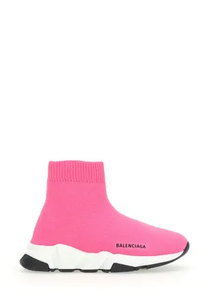 Balenciaga Kids Logo Detailed High-Top Sneakers