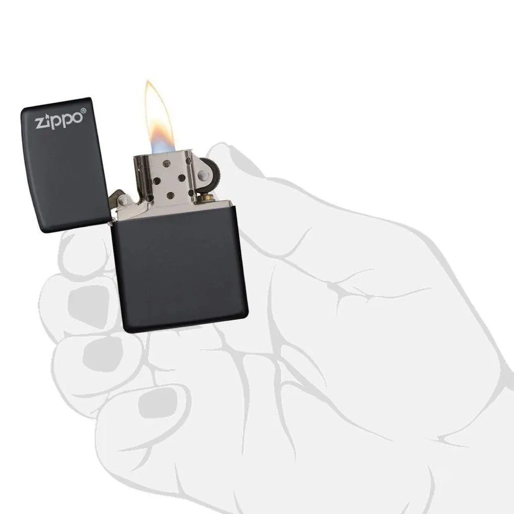 Black Matte with Zippo Logo