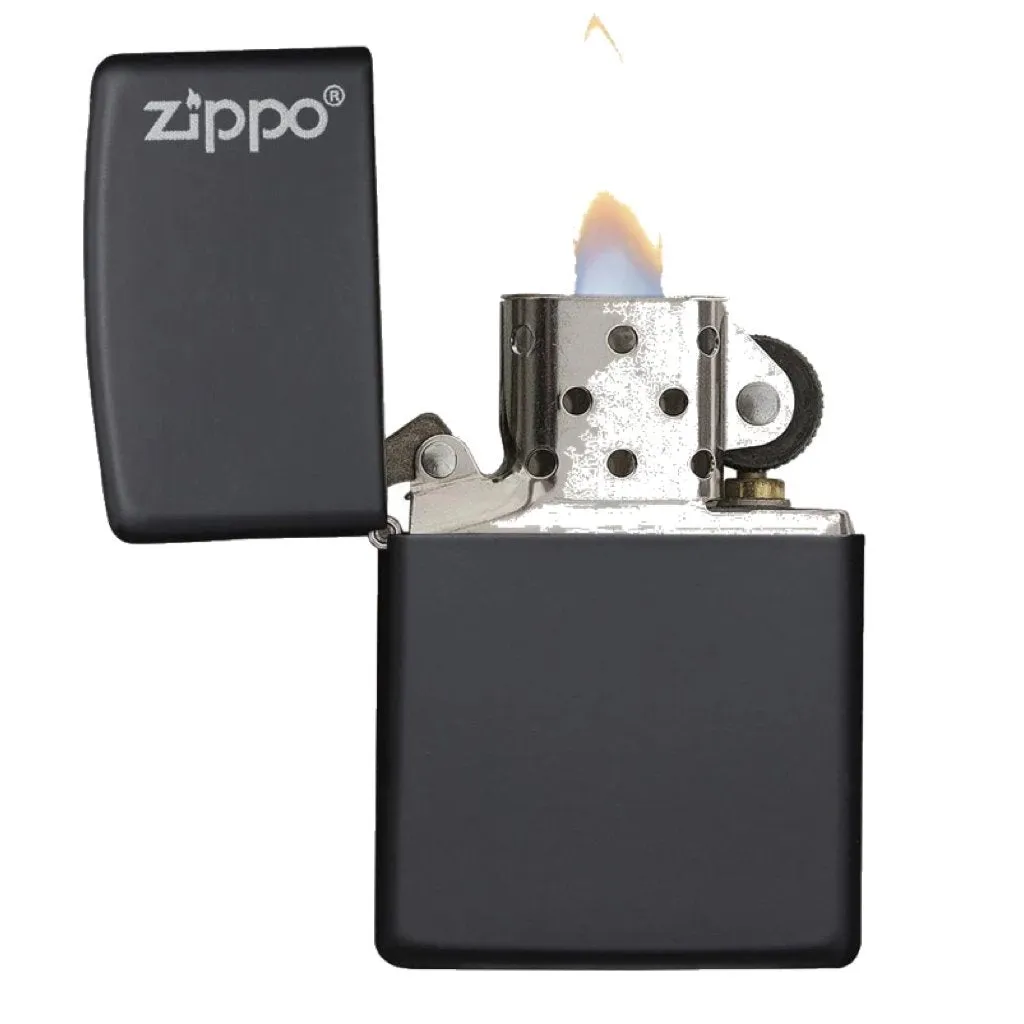 Black Matte with Zippo Logo