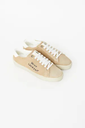 Brown Suede Court Classic SL06 Sneaker