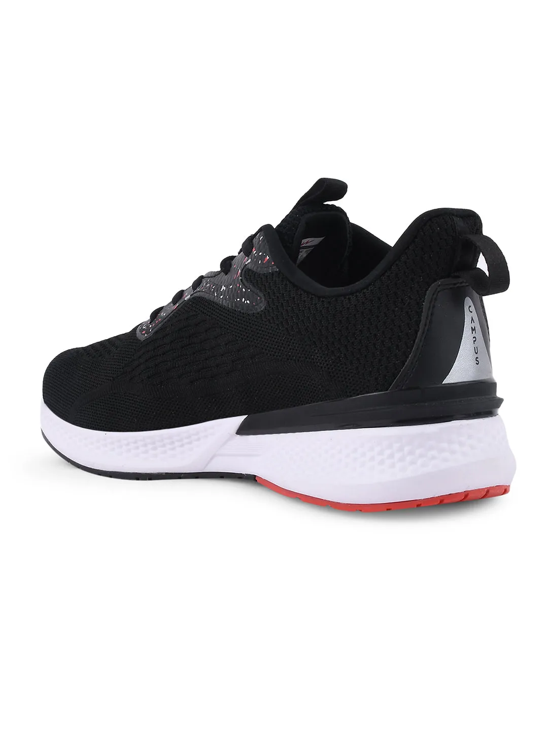 CAMP BONZAI Black Men's Running Shoes