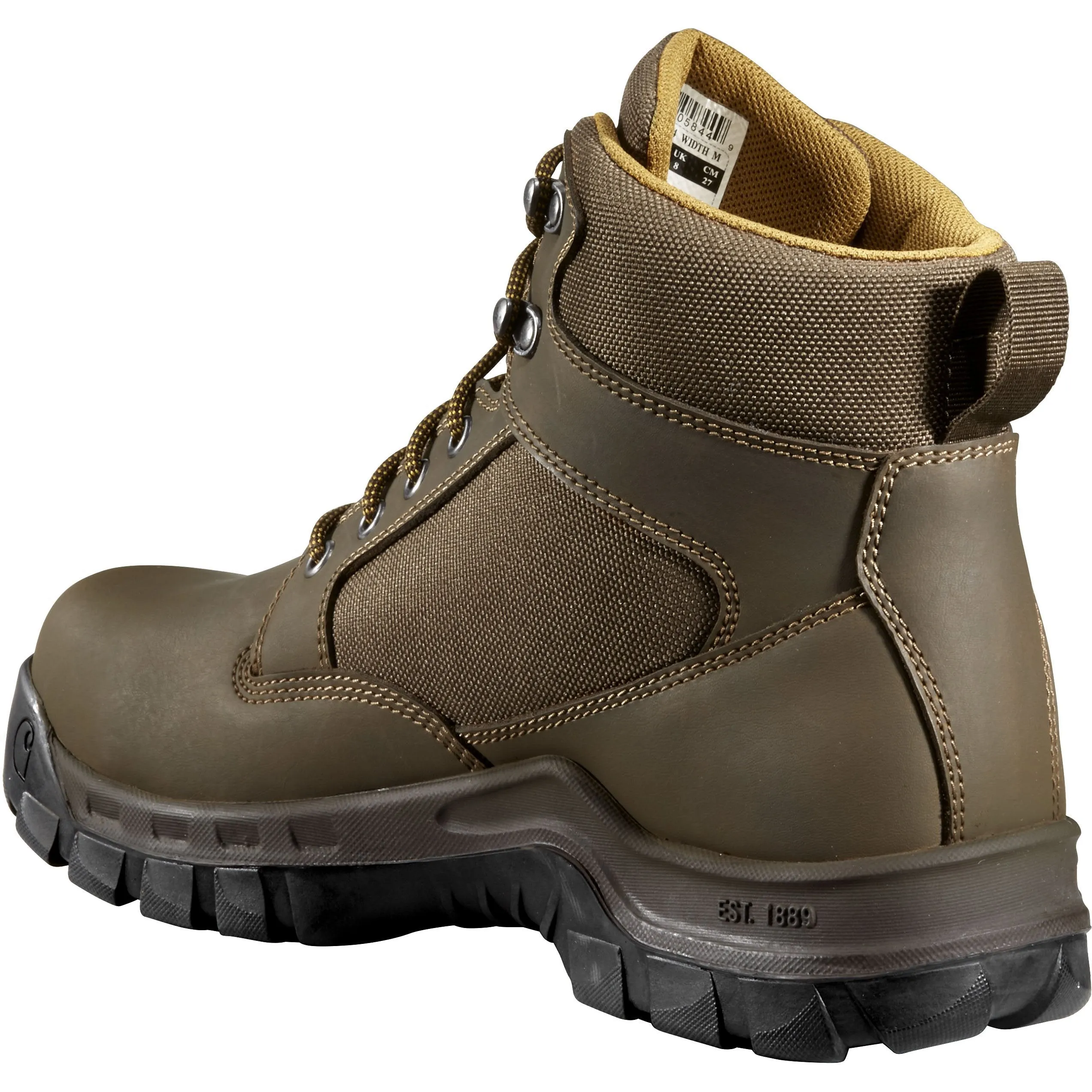 Carhartt Men's Rugged Flex 6" Steel Toe Work Boot - Brown - CMF6284