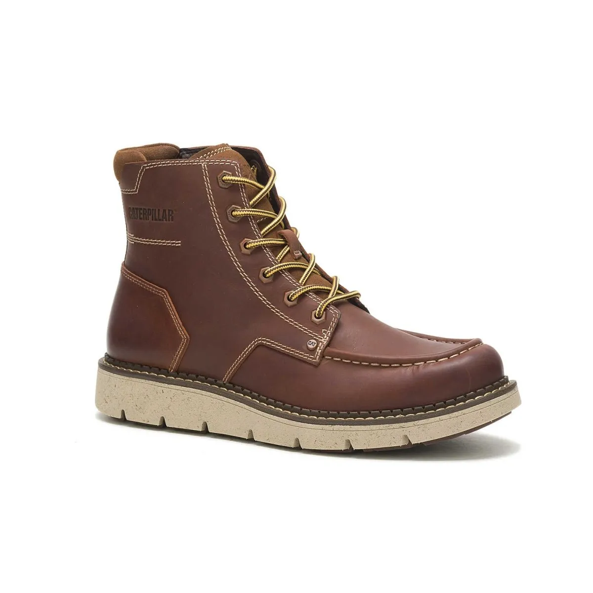 Caterpillar Covert Men's Boot (p725361) In Leather Brown