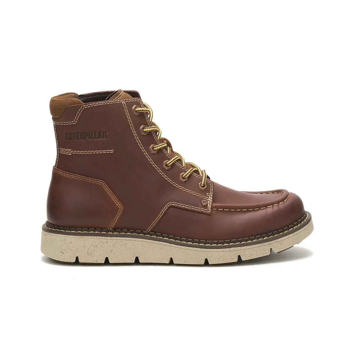 Caterpillar Covert Men's Boot (p725361) In Leather Brown