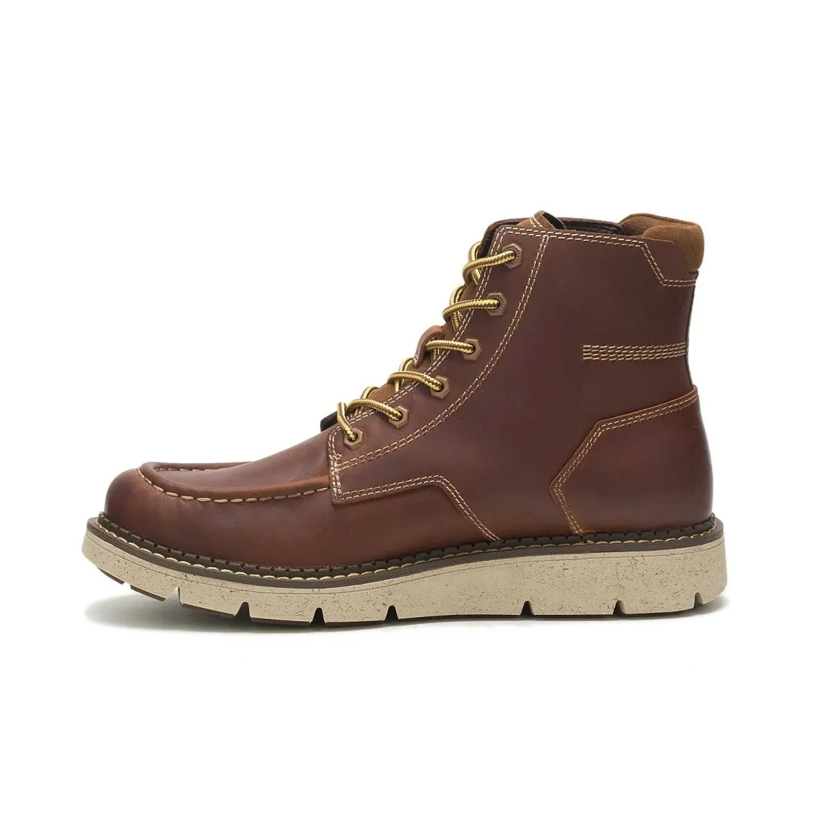 Caterpillar Covert Men's Boot (p725361) In Leather Brown