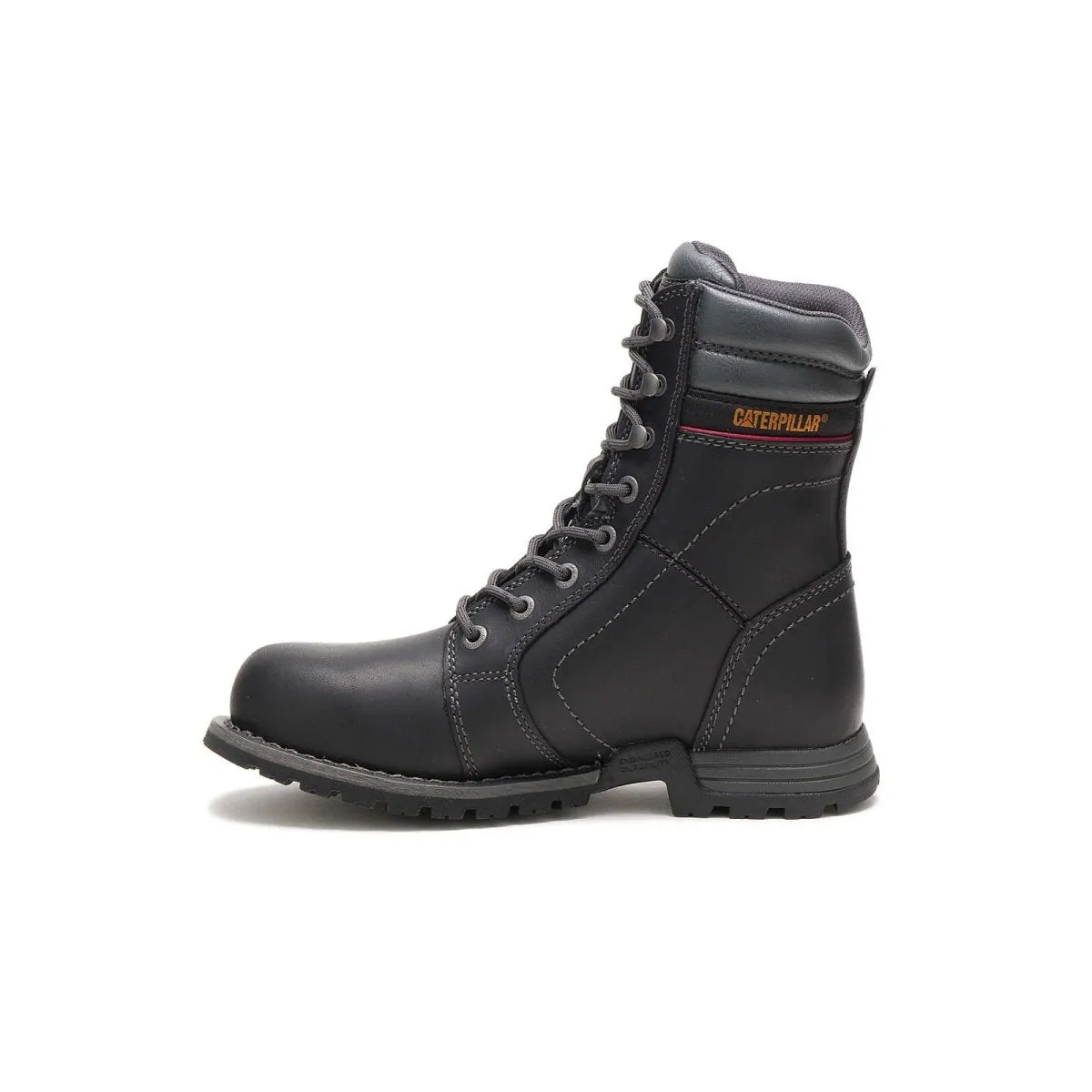 Caterpillar Echo Waterproof Steel Toe Women Work Boot (p90899) In Black