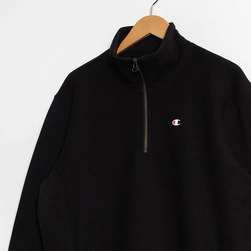 Champion Reverse Weave Small C Half Zip Sweatshirt