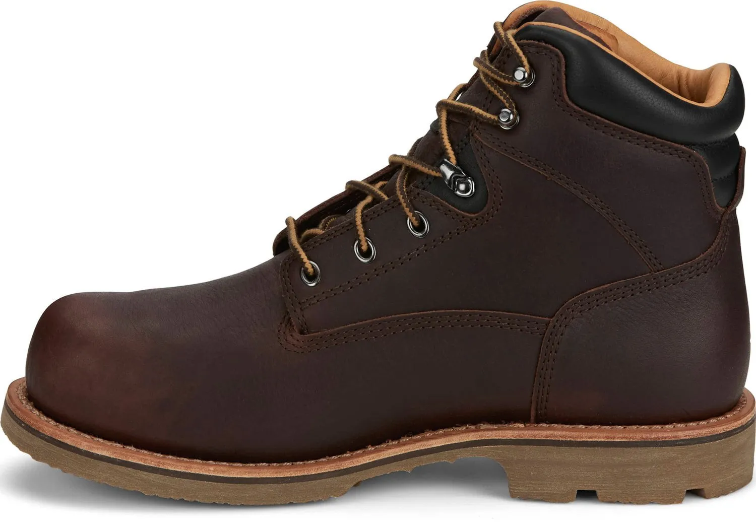 Chippewa Mens Serious Plus 6in WP Met Guard CT PR Briar Oiled Leather Work Boots