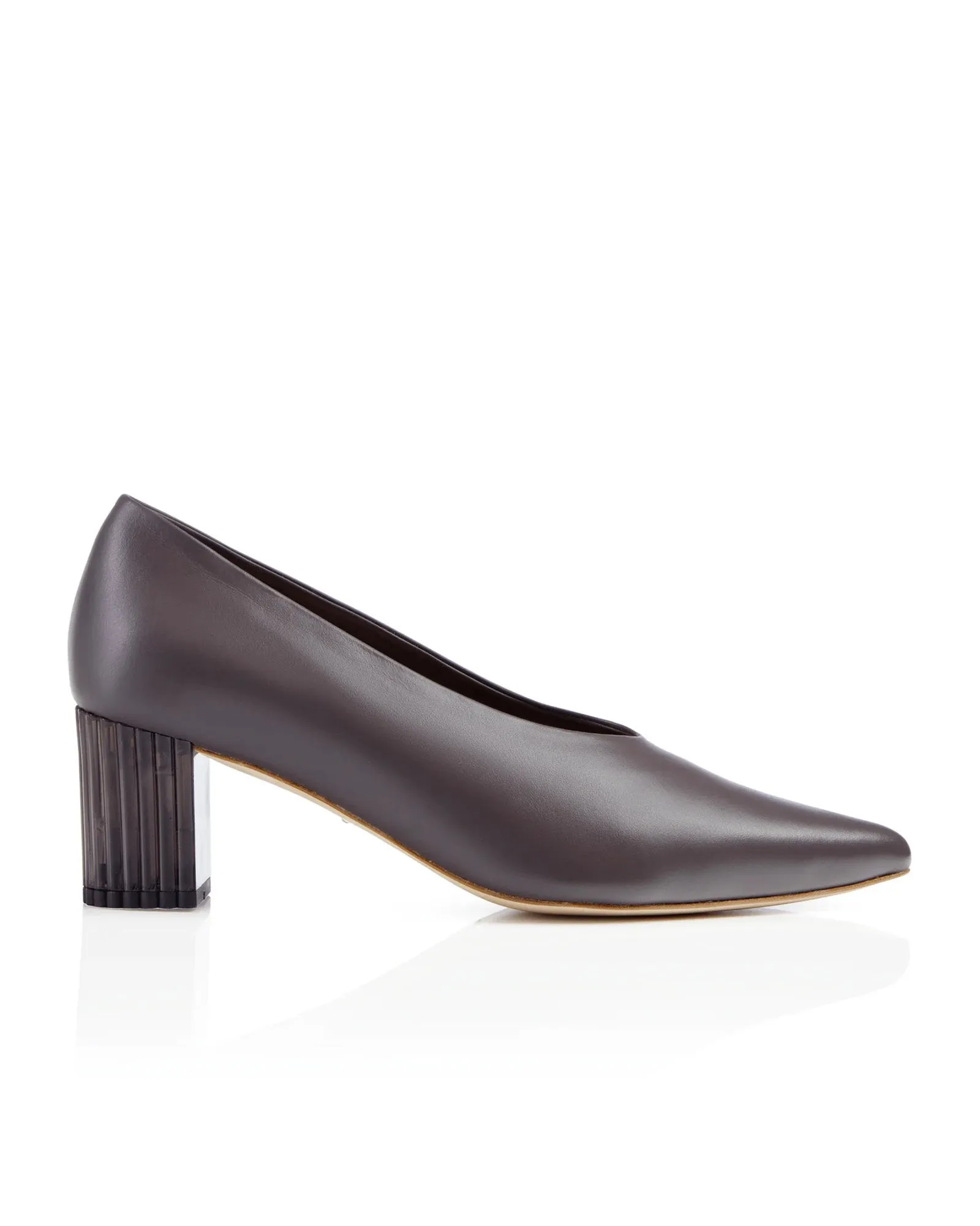 Chloe Low Block Heel