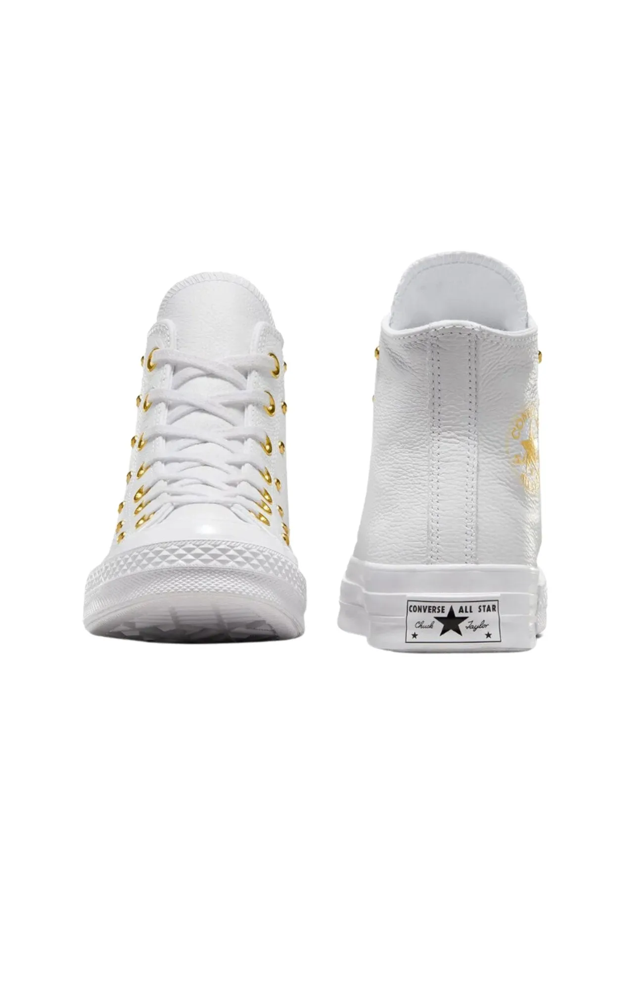 Chuck Taylor All Star 70 Star Studded High Top White Gold