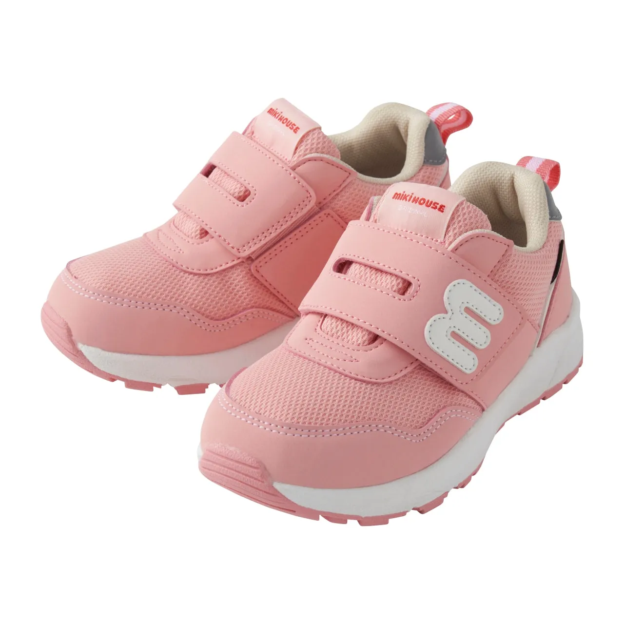 Classic Faux Leather mLogo Sneakers for Kids (Water resistant)