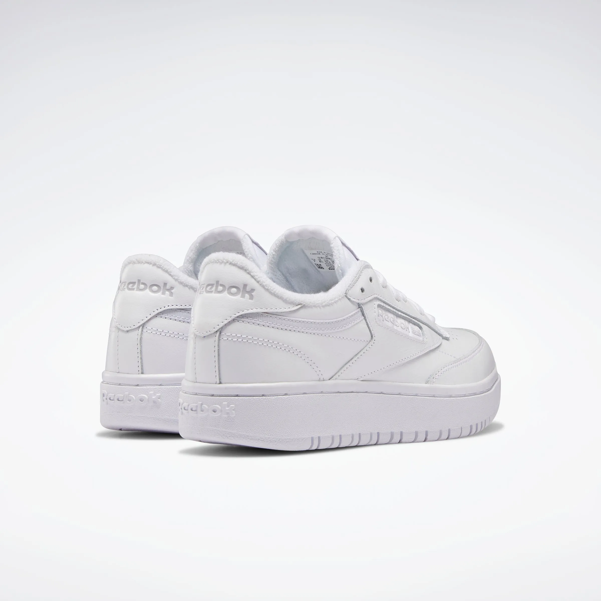 Club C Double Shoes White/White/Cold Grey 2