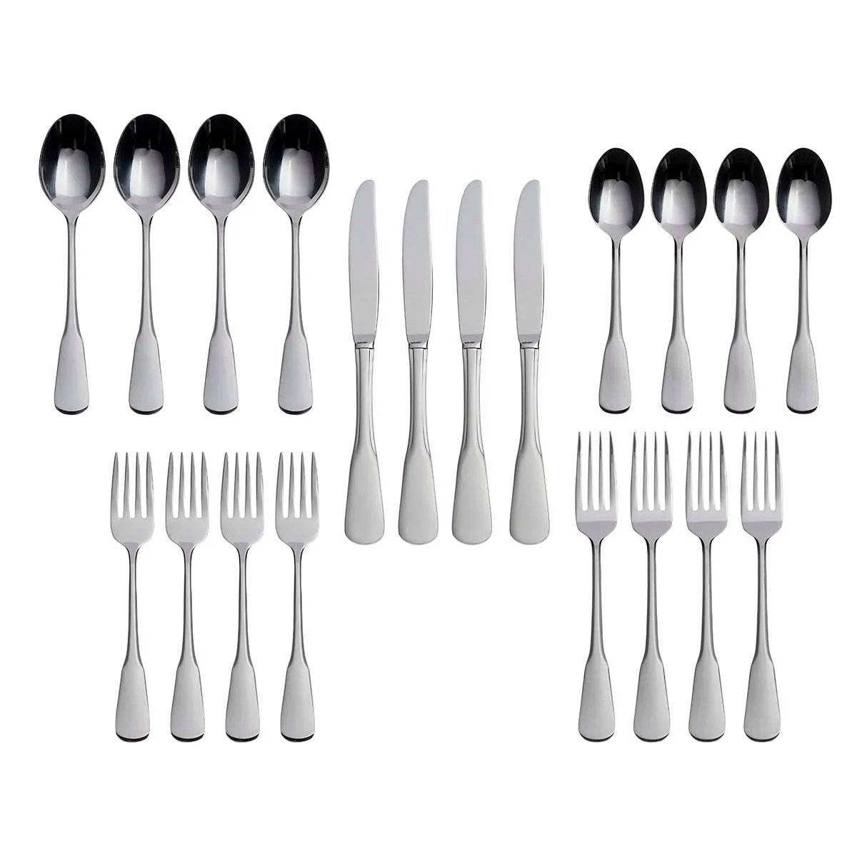 Colonial Boston 20 Piece Everyday Flatware Set