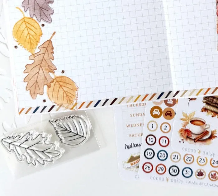 Cozy Season "Striped" Skinny Washi - October 2024