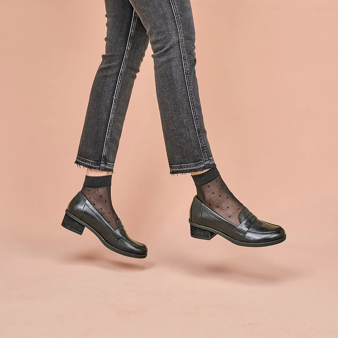 Danica | Waterproof Burnished | Black