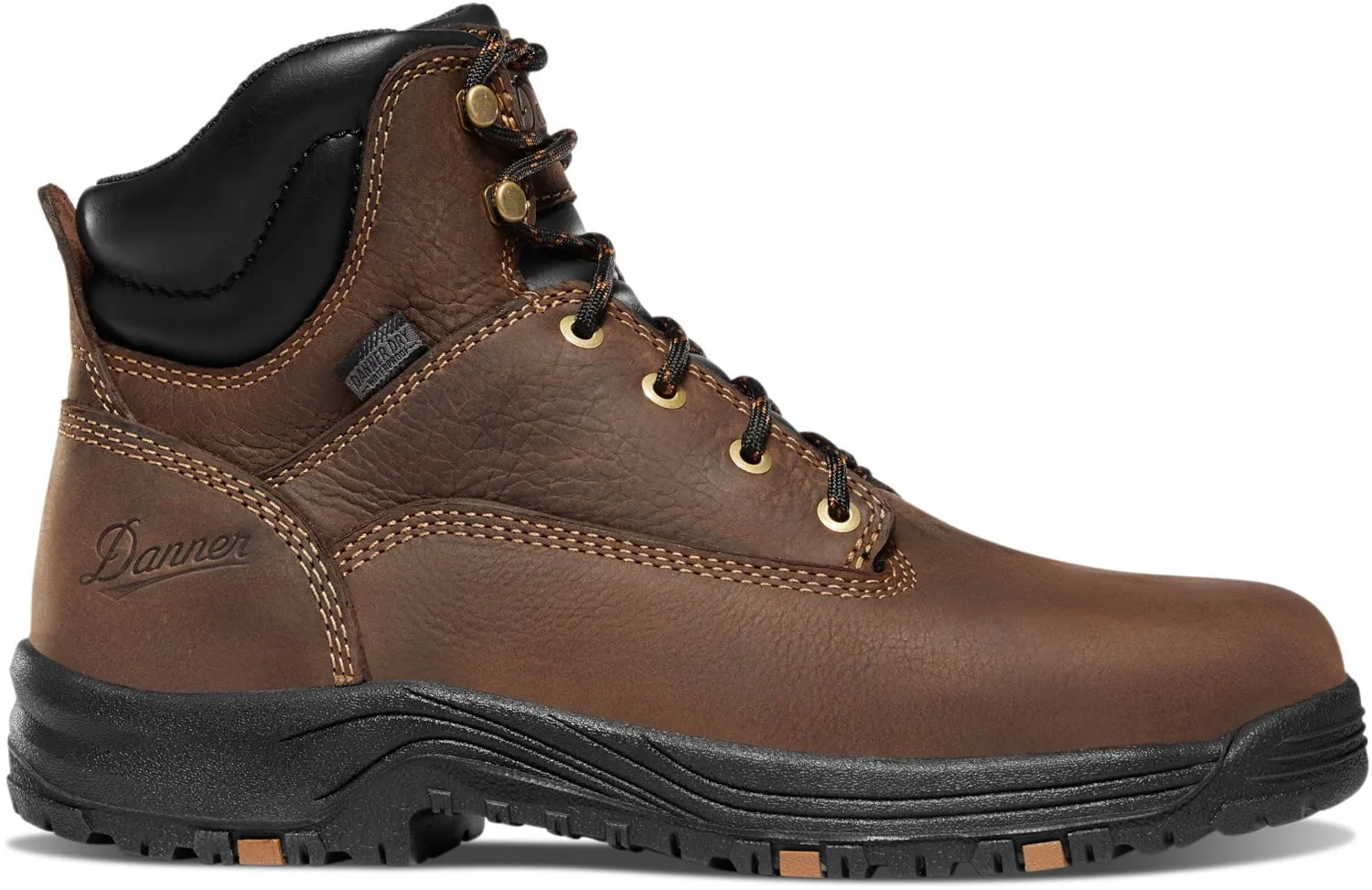 Danner Womens Caliper 5in AL Brown Leather Work Boots