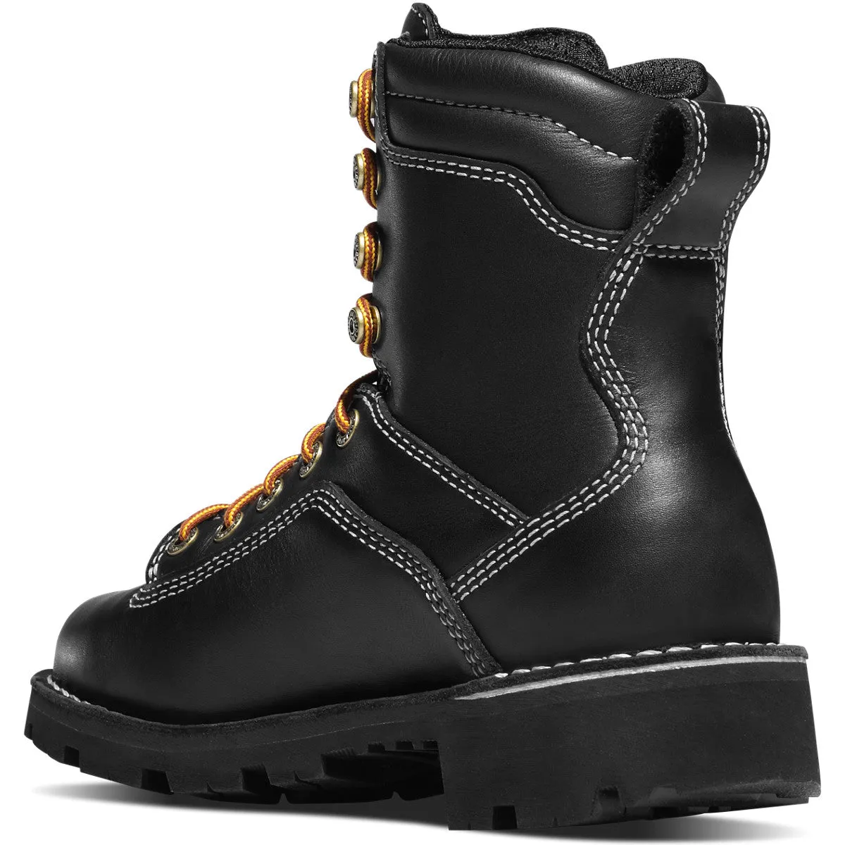 Danner Women's Quarry USA Made Alloy Toe WP Work Boot - Black - 17325